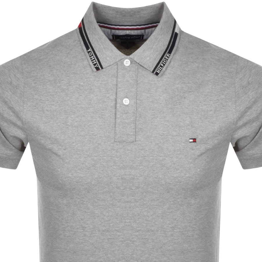 Alternative Image for ProductTommy Hilfiger Slim Fit Polo T Shirt Grey2